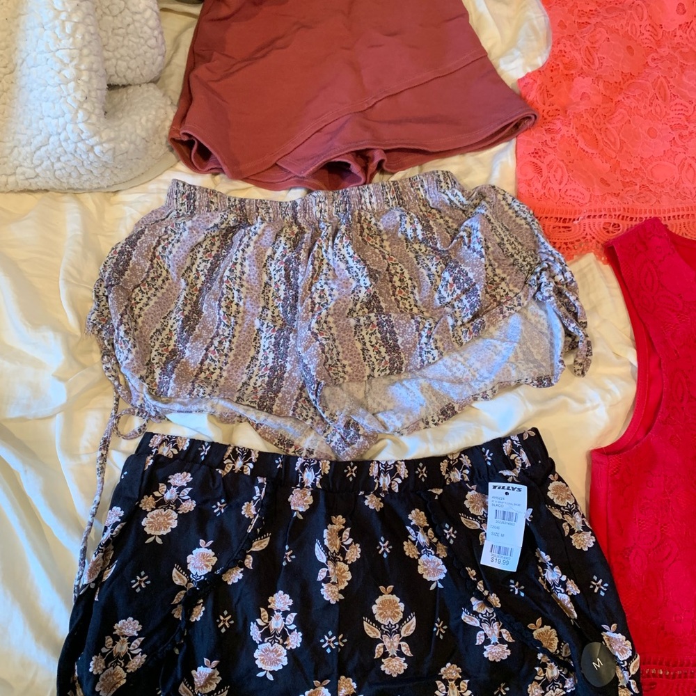 Shorts  lacy tanks ,juicy sweatsuits ,dresses